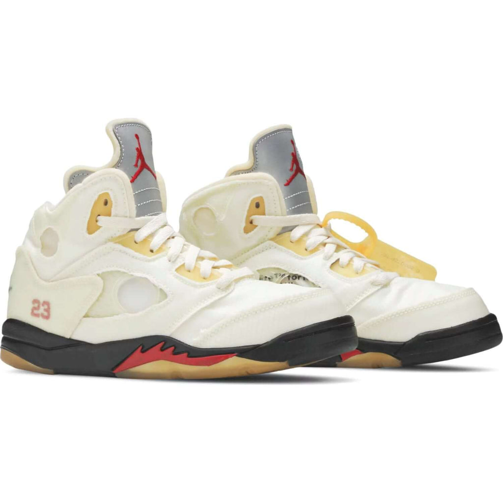 Off-White x Air Jordan 5 Retro SP PS ‘Sail’