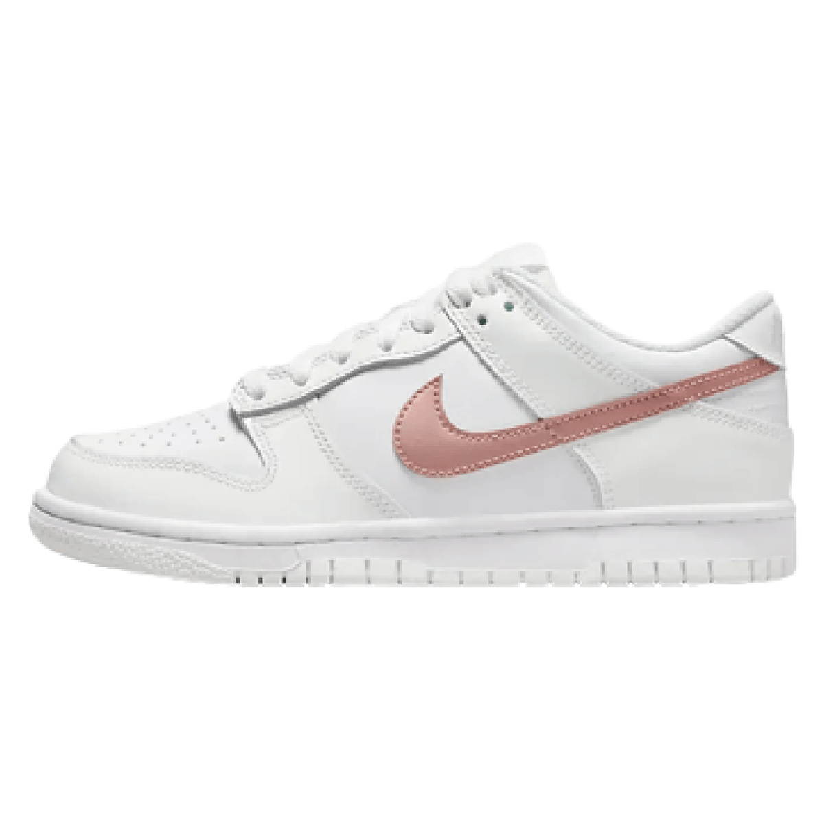 Dunk Low Older Kids’ Shoes – White