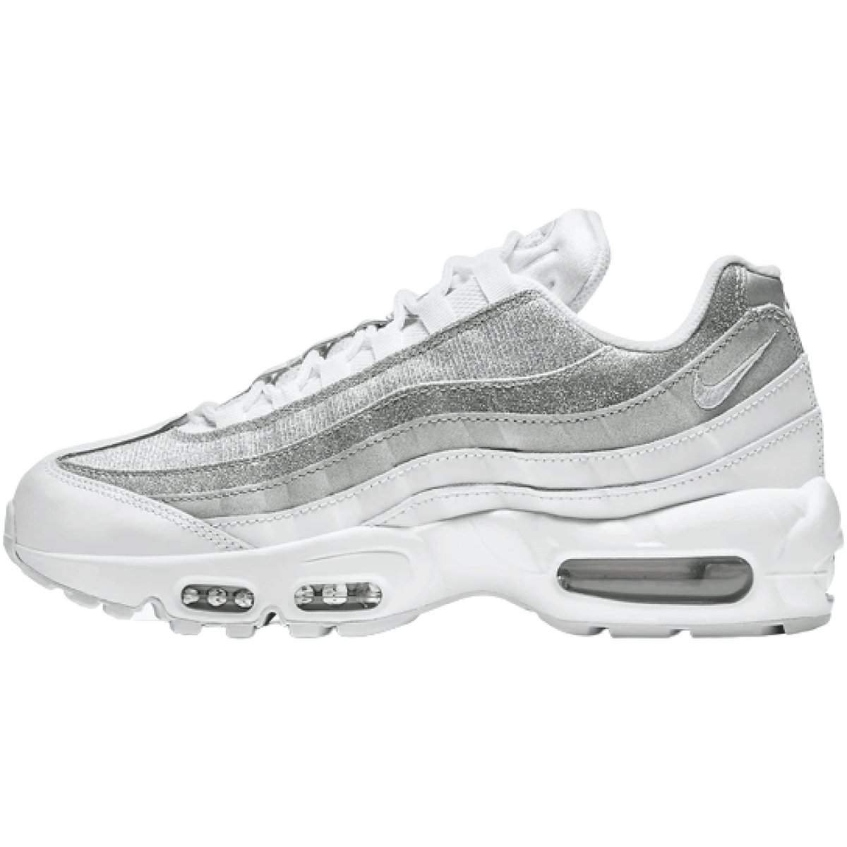 Wmns Air Max 95 ‘White Metallic Silver’