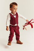Baby red jogging trousers