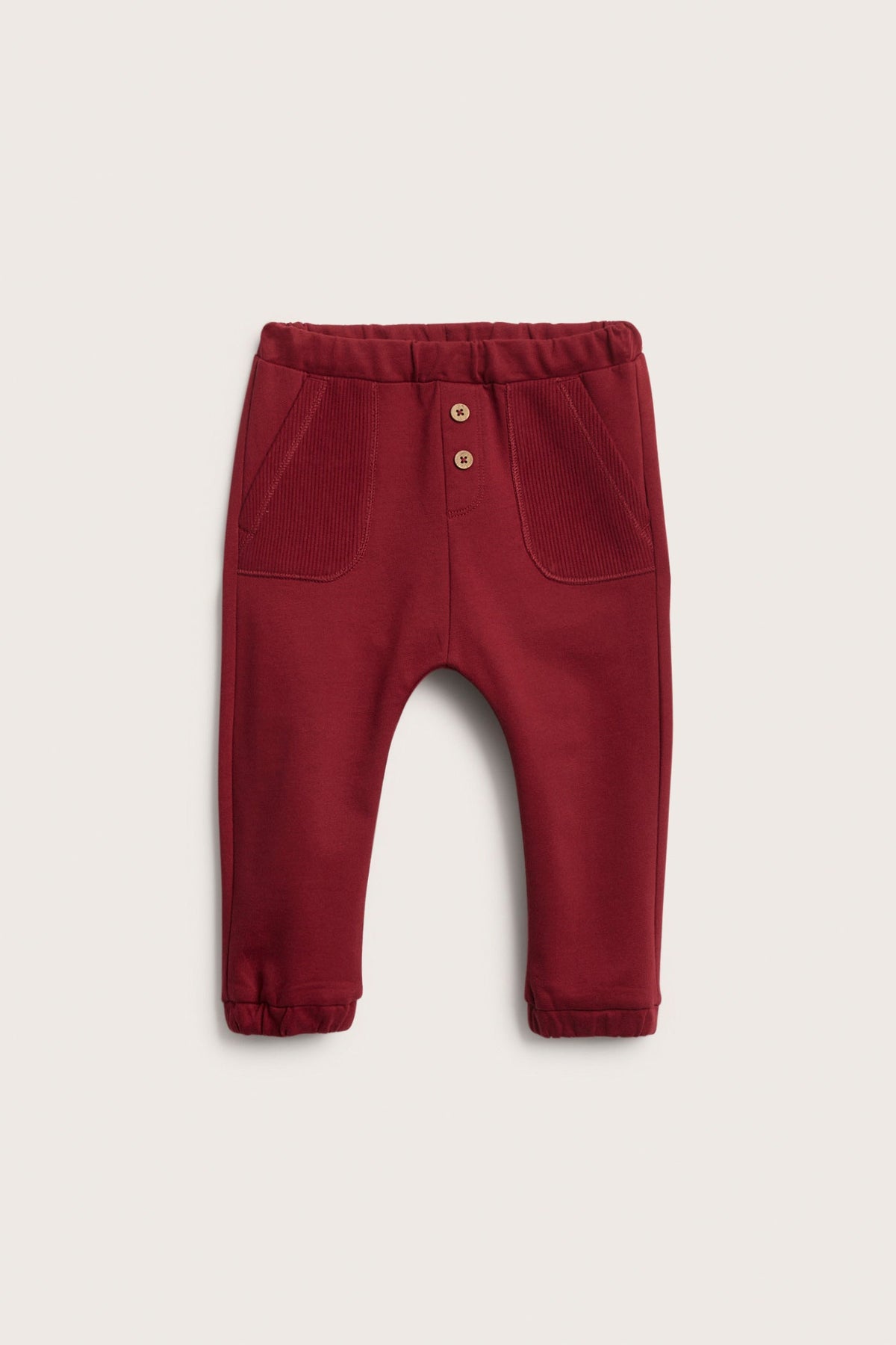 Baby red jogging trousers