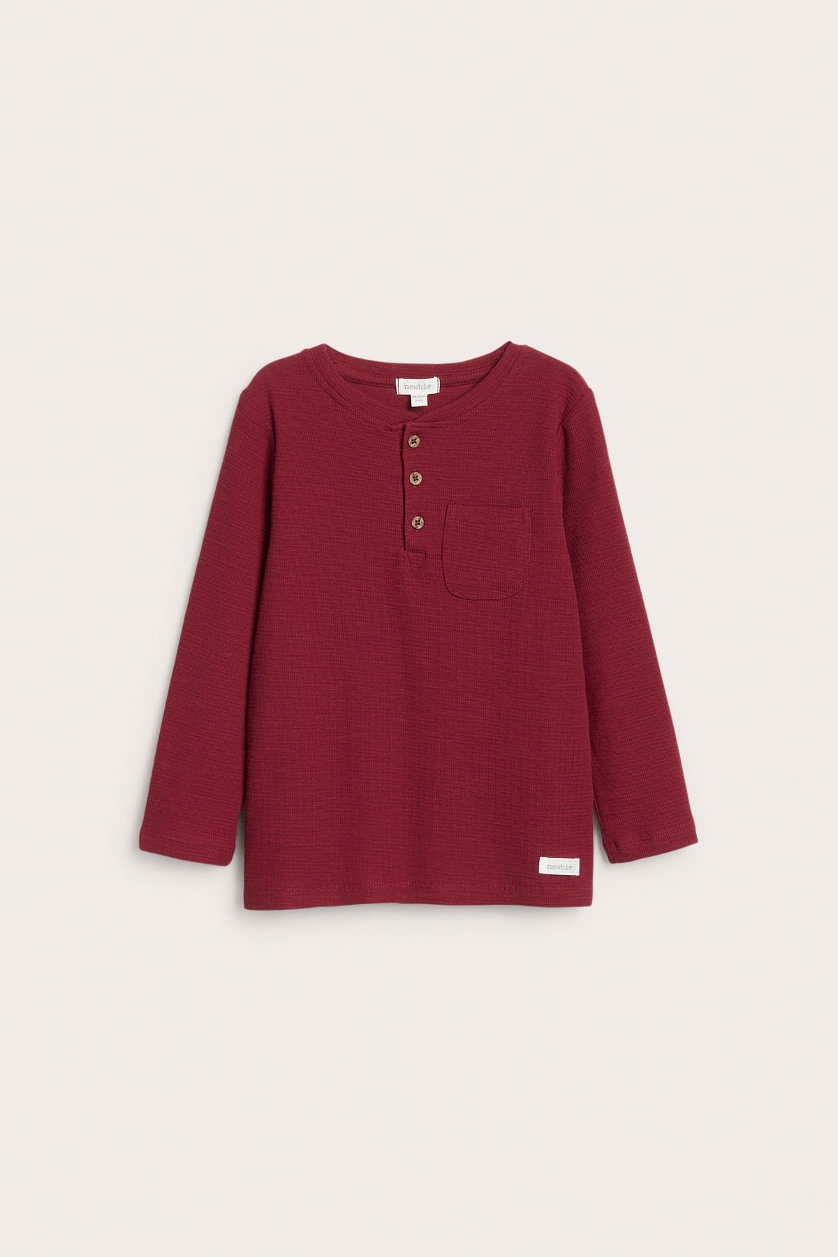 Baby & kids' red grandad top