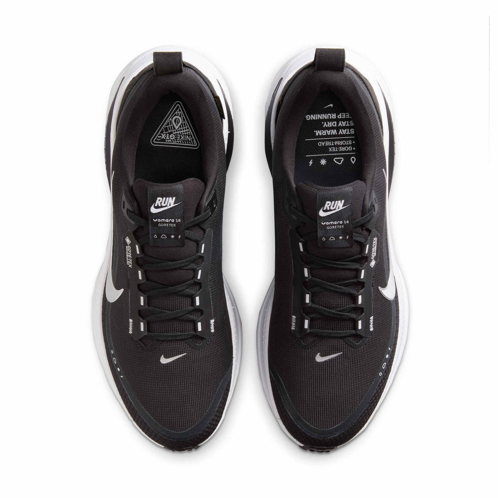 Nike Men's Waterproof Road Running Shoes with Reflective Design Accents Vomero 18 GORE-TEX