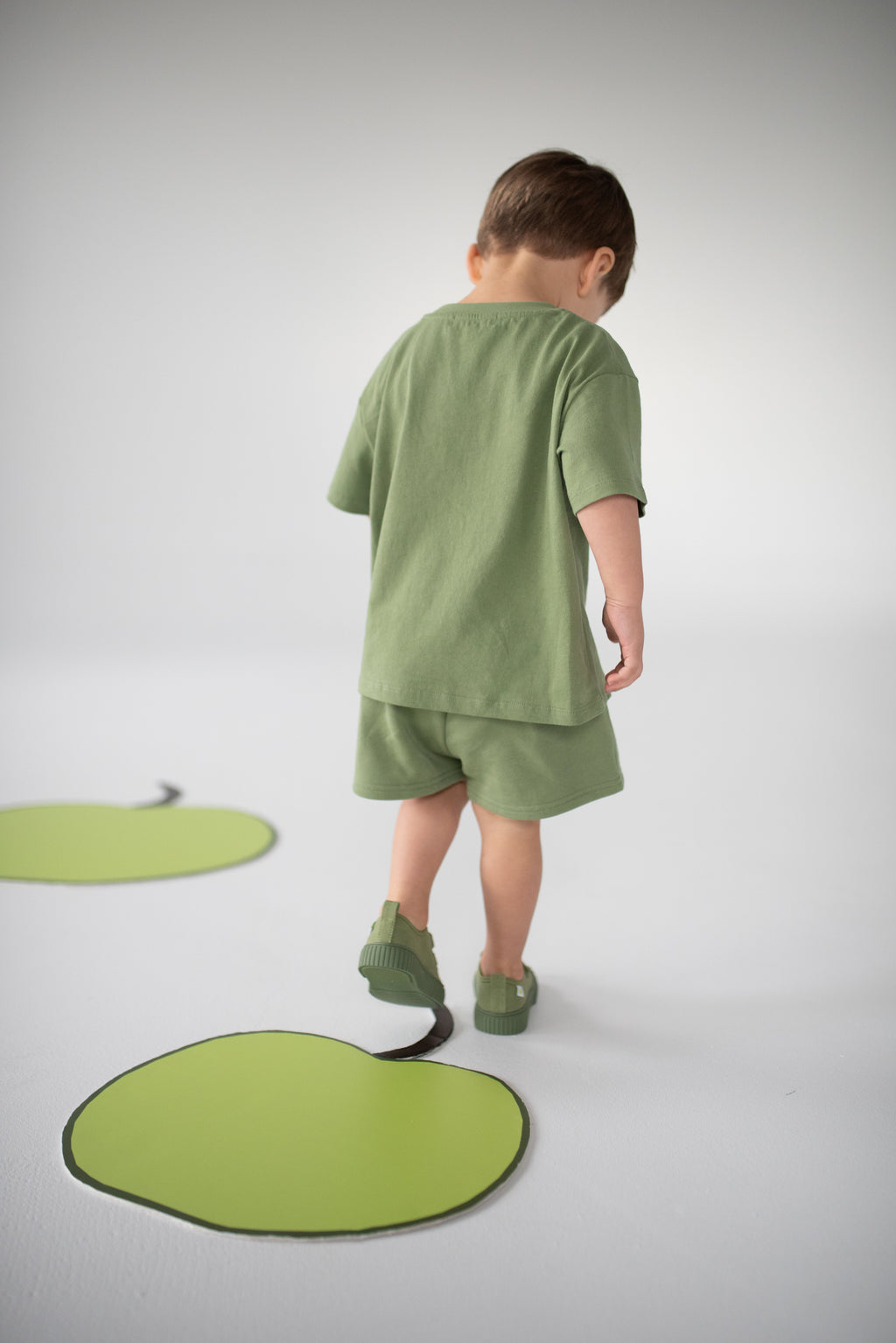 Organic Cotton Shorts - Khaki
