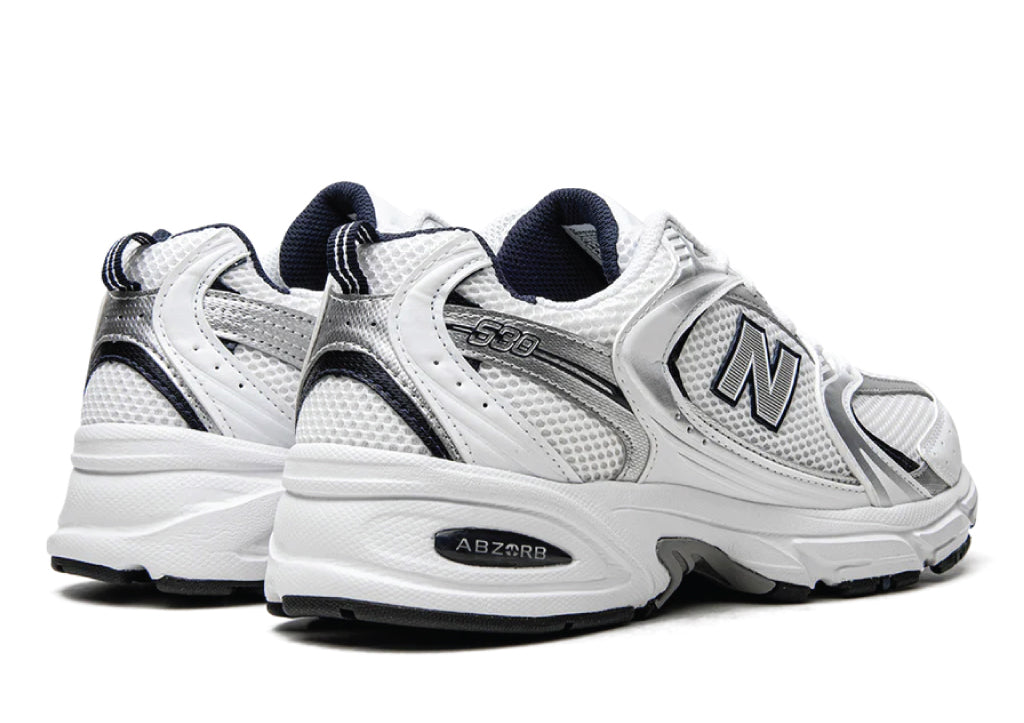 New Balance 530 White / Silver / Navy