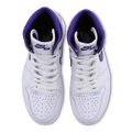 Air Jordan 1 Retro High OG White & Court Purple