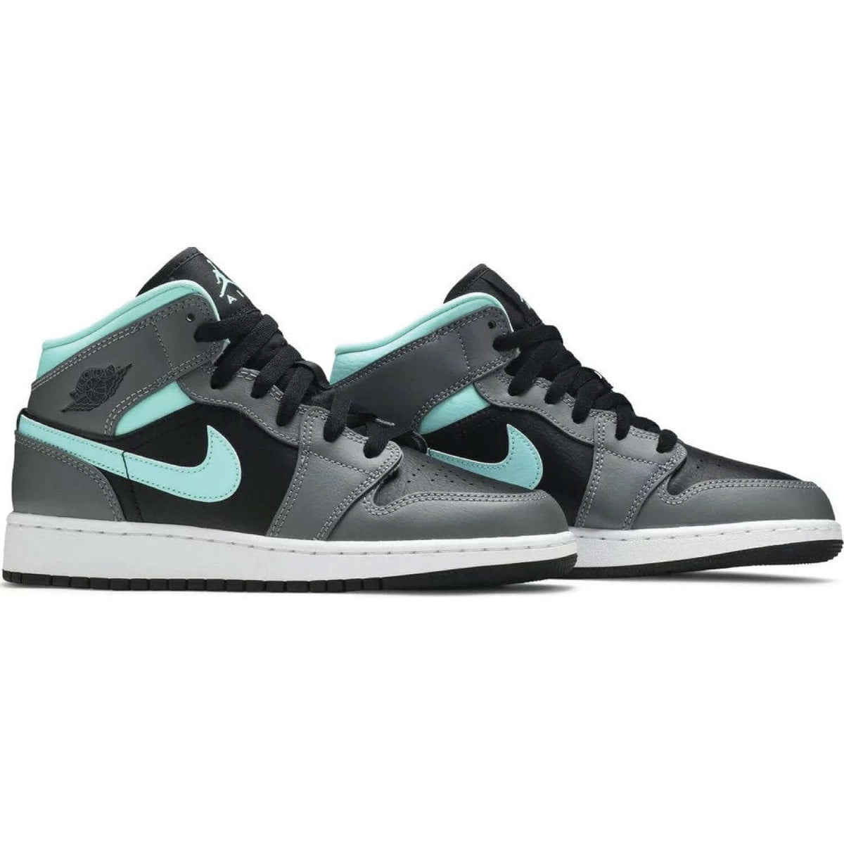 Air Jordan 1 Mid GS ‘Grey Aqua’
