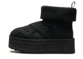 UGG Classic Mini Platform Felted Black Women's