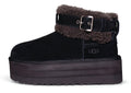 UGG Ultra Mini Belted Roller Boot Black Women's