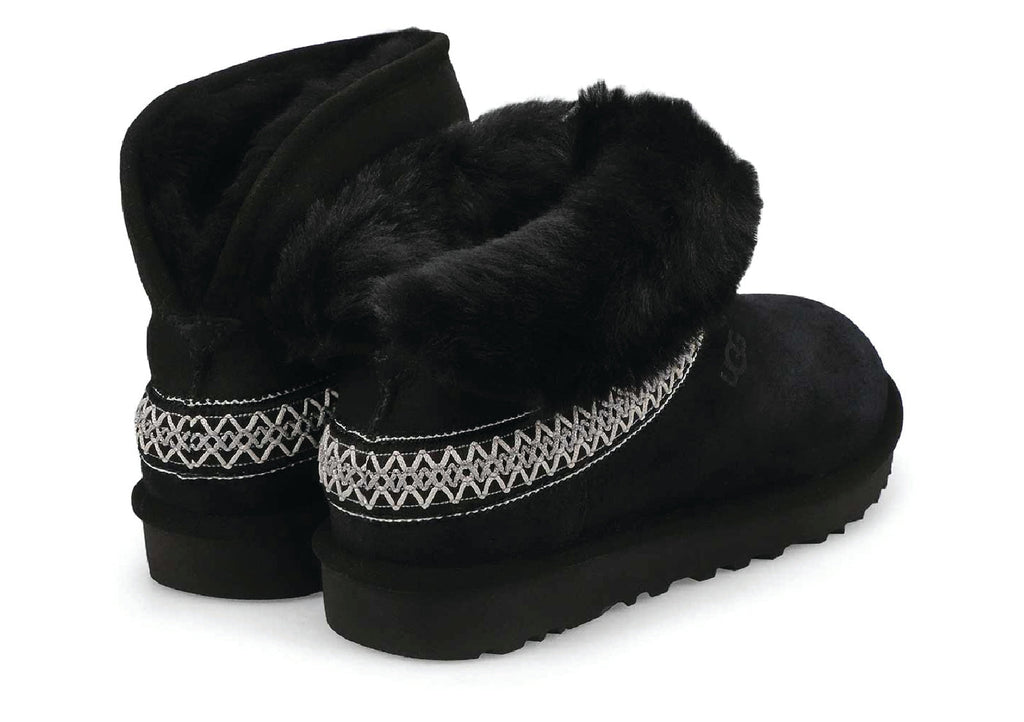 UGG Classic Mini Crescent Black Women's