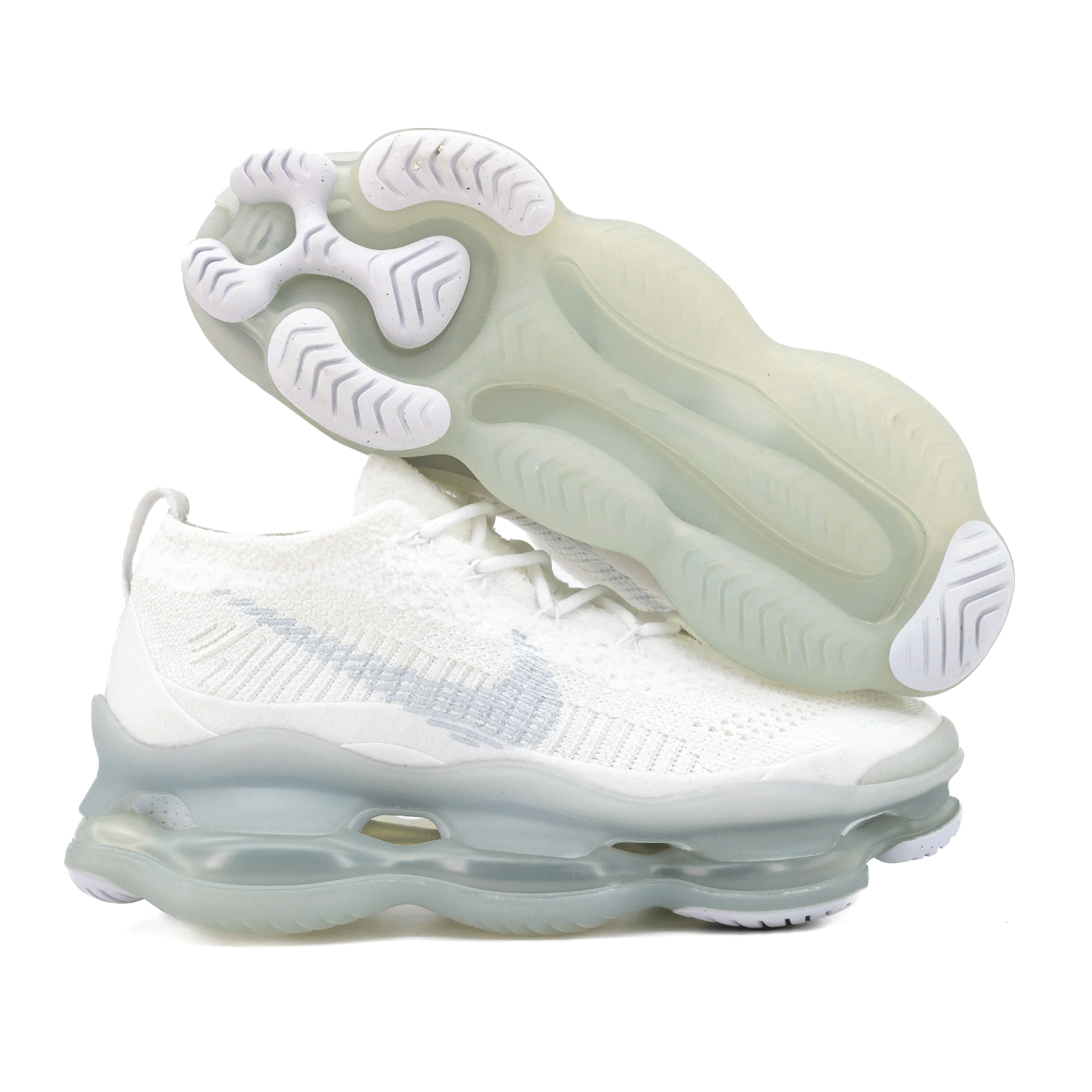 Wmns Air Max Scorpion Flyknit ‘White Football Grey’