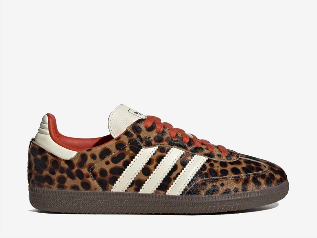 Adidas Samba OG Leopard Cream Orange (W)