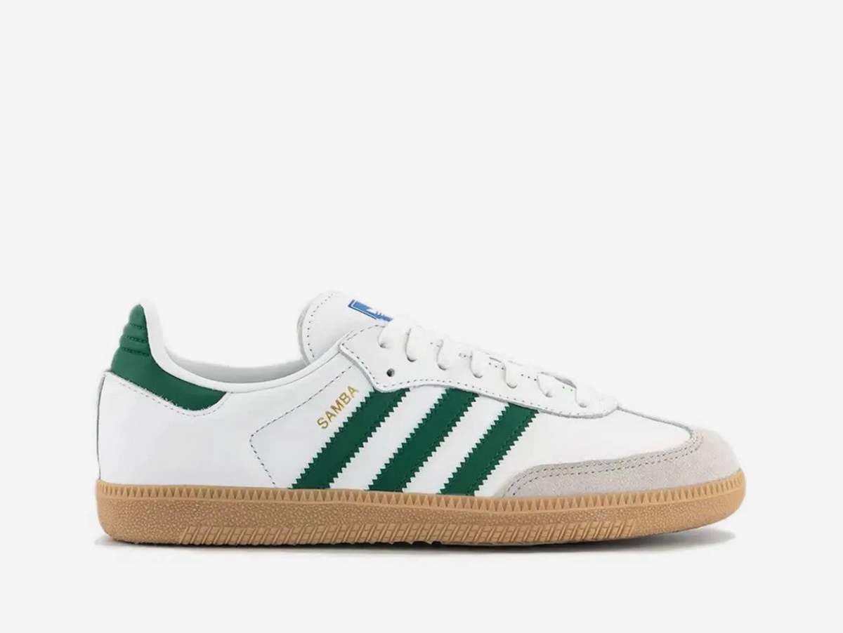 Adidas Samba OG White Collegiate Green Gum