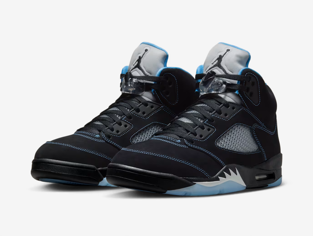 Air Jordan 5 Black UNC Carolina