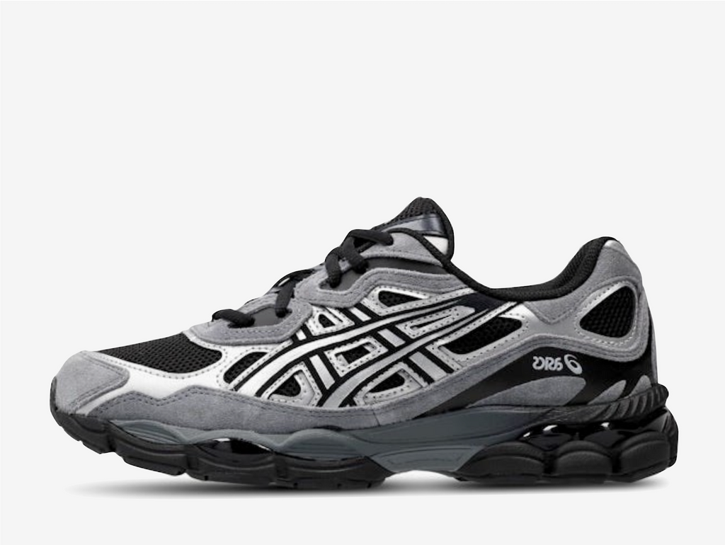 Asics Gel NYC Black Pure Silver Grey