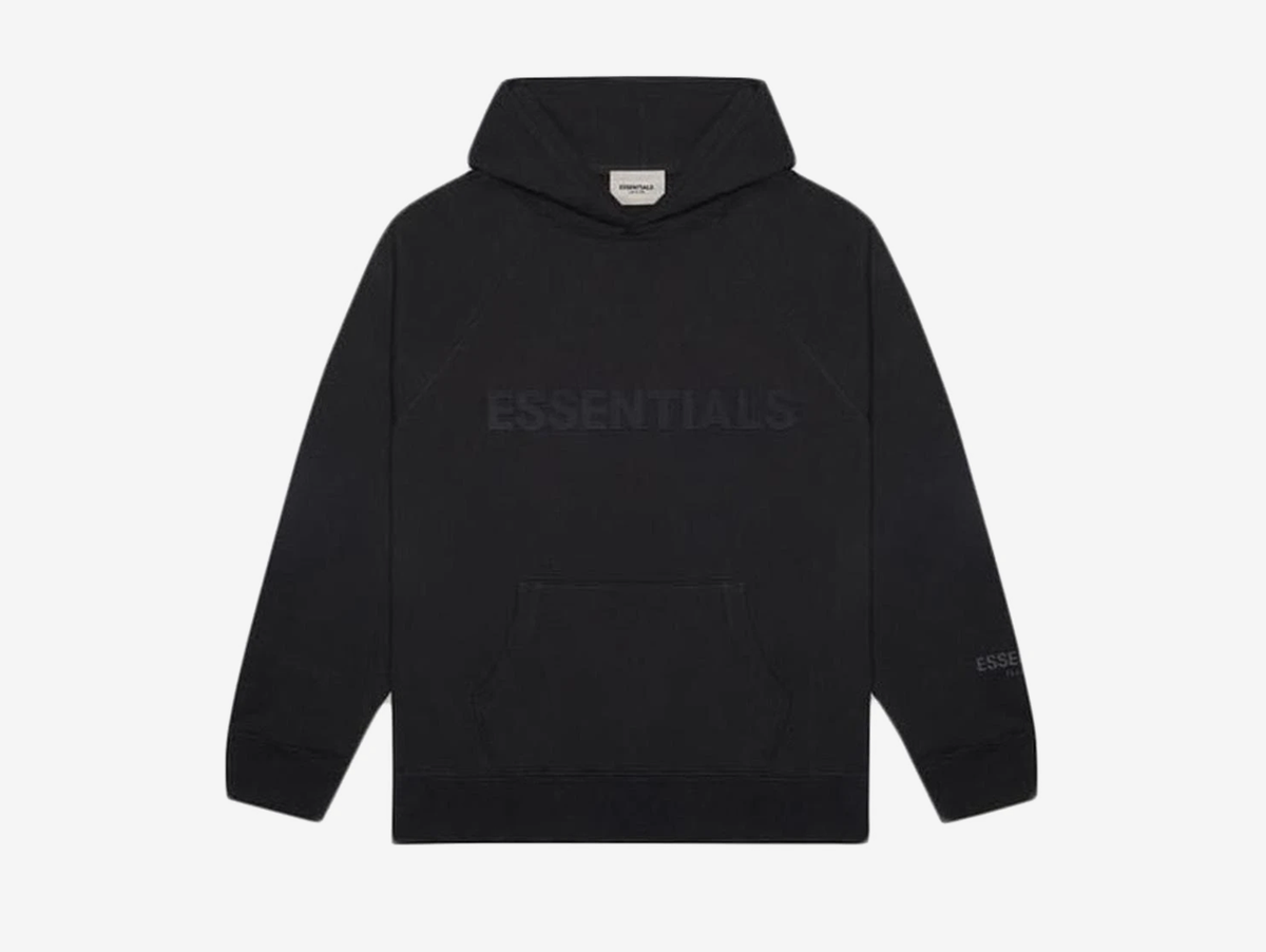 FOG Essentials Hoodie Black Stretch Limo (SS20)