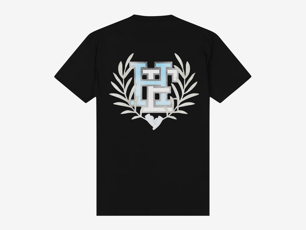 Hyped Economy Crest Logo T-Shirt Black
