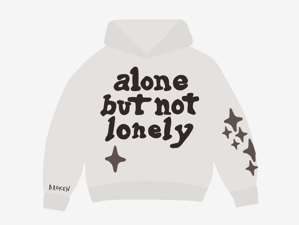 Broken Planet Hoodie Alone But Not Lonely
