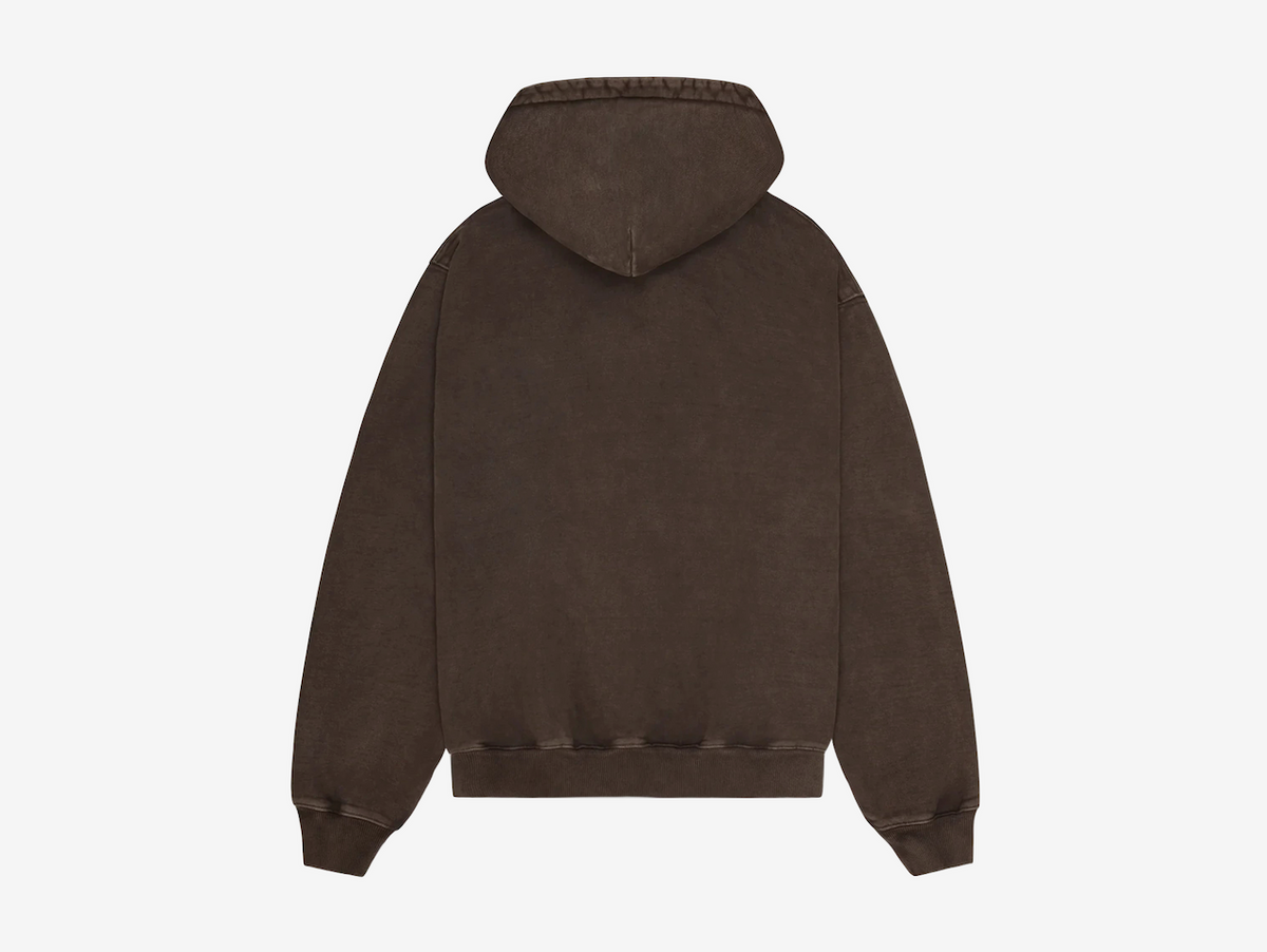 Broken Planet Hoodie Washed Basics Brown