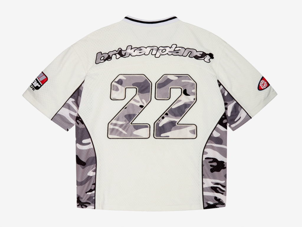 Broken Planet Football Jersey Star Camo