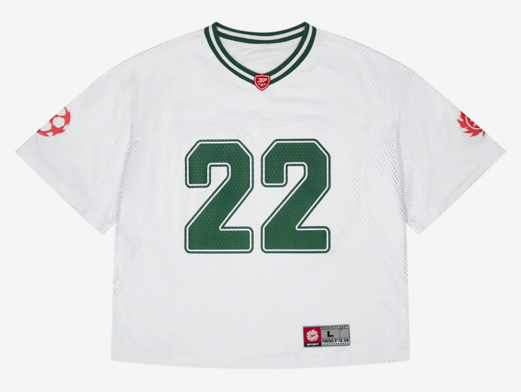 Broken Planet Mesh Jersey White Green