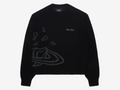 Broken Planet Knit Sweater Midnight Black