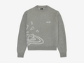 Broken Planet Knit Sweater Heather Grey