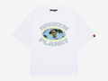 Broken Planet T-Shirt Grid White