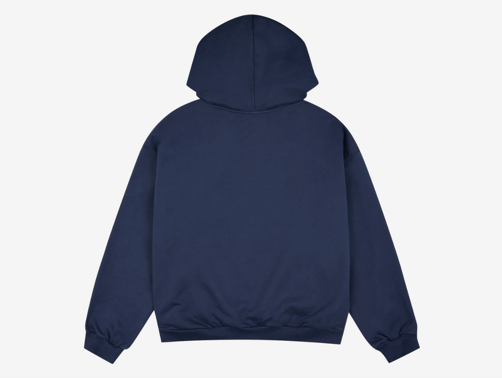 Broken Planet Zip-Up Hoodie Deep Navy