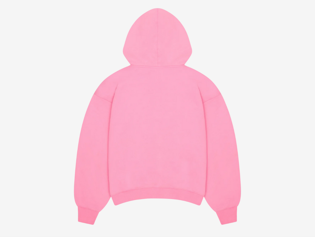 Broken Planet Zip-Up Hoodie Candy Pink