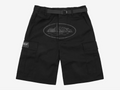 Corteiz Alcatraz Cargo Shorts Black