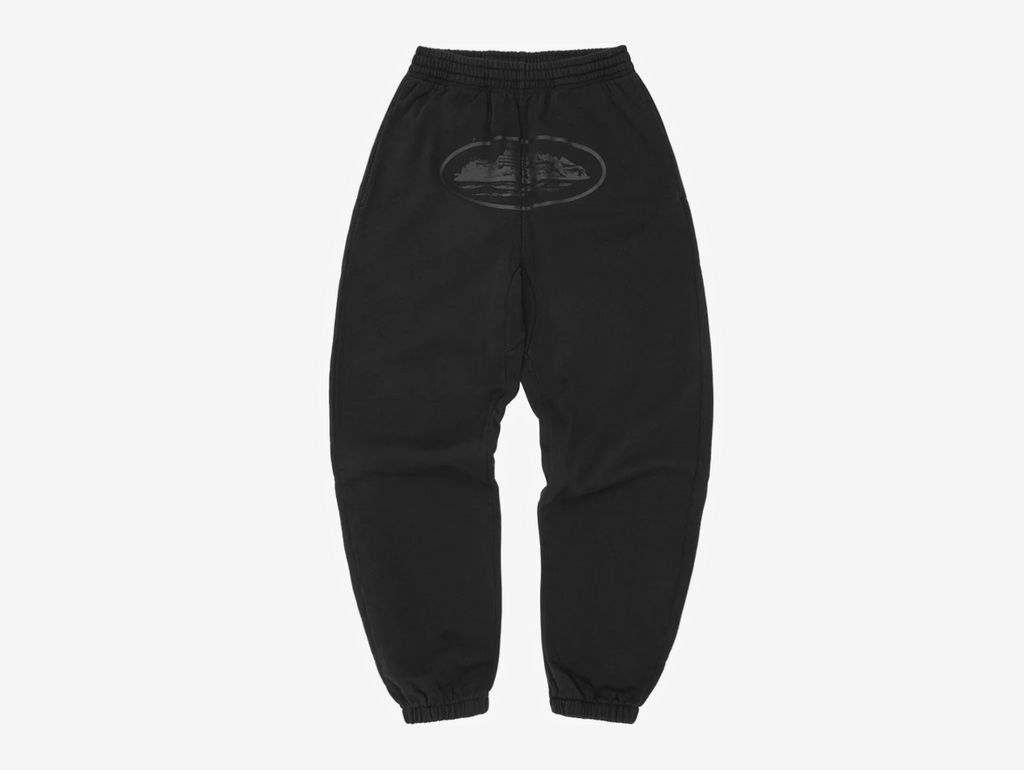 Corteiz Alcatraz Sweatpants Black