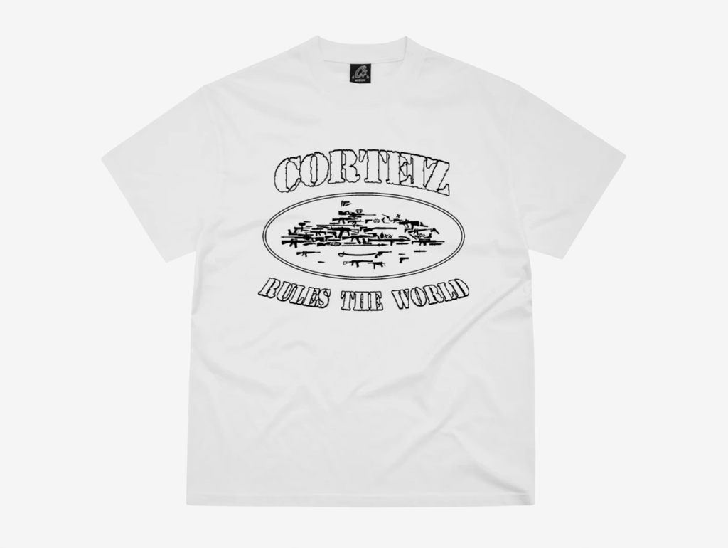 Corteiz Artillery T-Shirt White Black