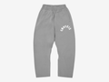 Corteiz Colly Arch Logo Sweatpants Pewter Grey