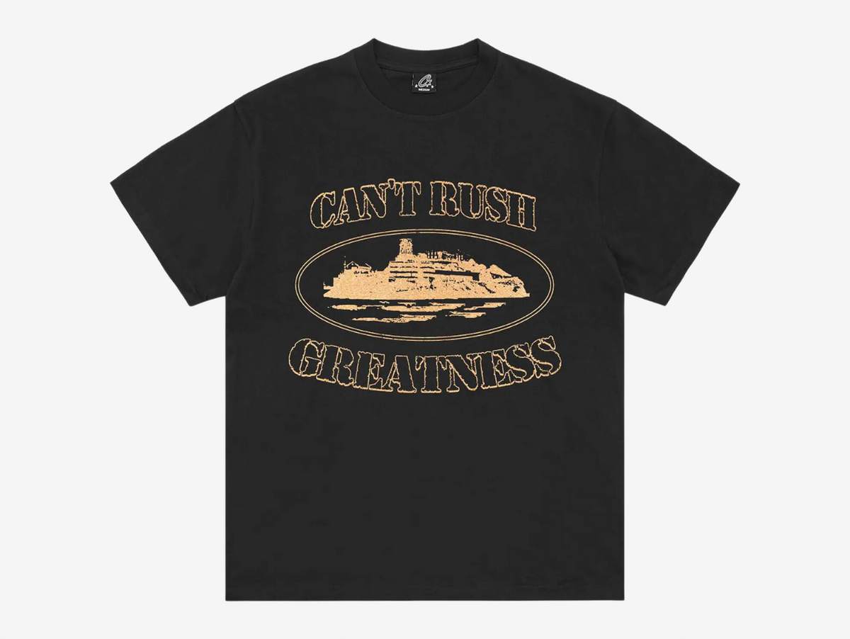 Corteiz x Central Cee Synaworld Alcatraz T-Shirt Black