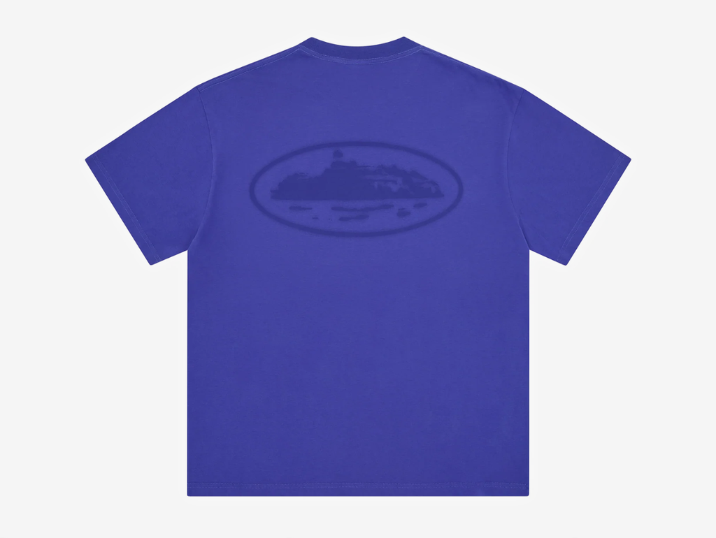 Corteiz Island Knockout T-Shirt Indigo Blue