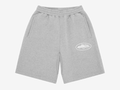 Corteiz Island Puff Print Sweatshort Heather Grey