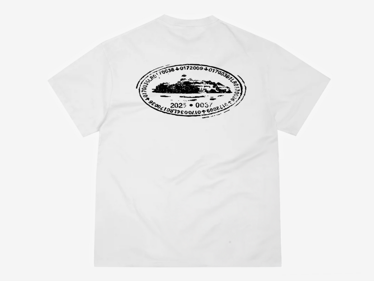 Corteiz Island Stamp T-Shirt White