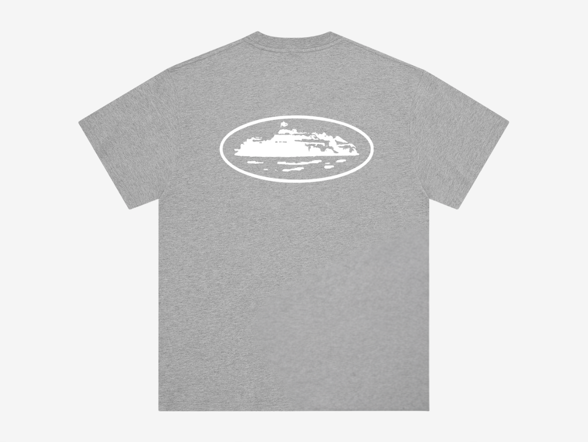 Corteiz Island T-Shirt Heather Grey