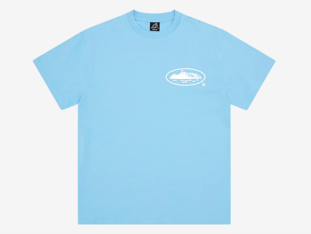 Corteiz Island T-Shirt Baby Blue