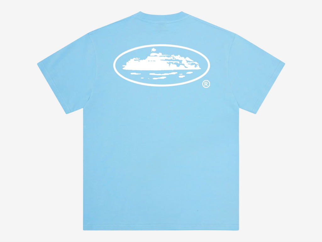 Corteiz Island T-Shirt Baby Blue