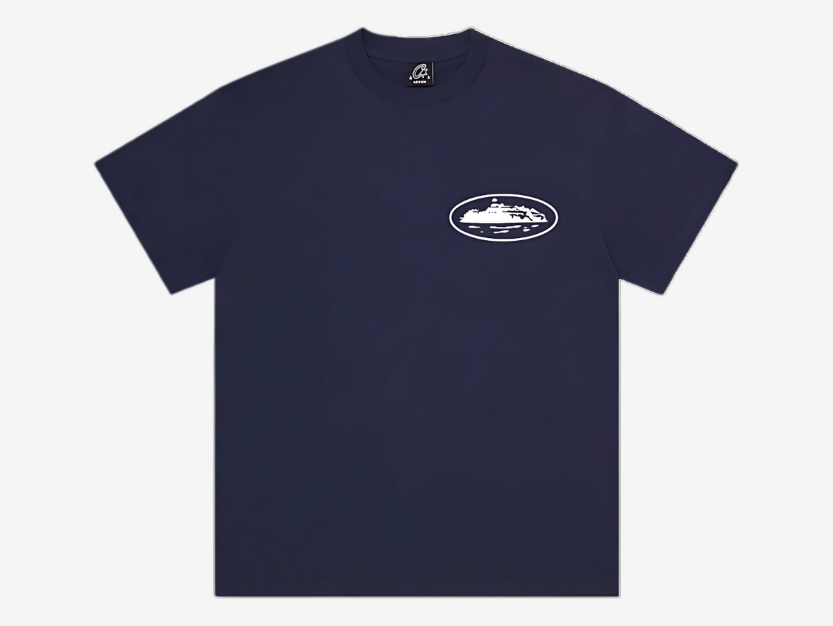 Corteiz Island T-Shirt Navy