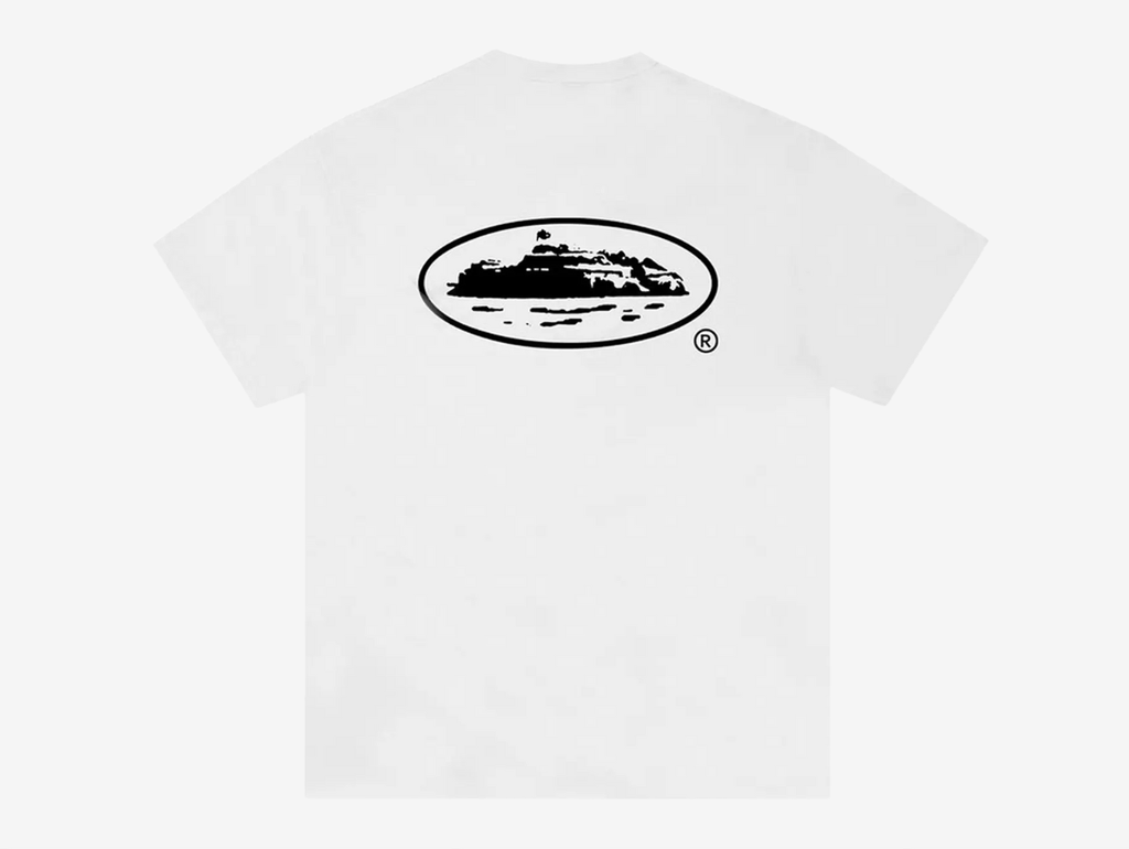 Corteiz Island T-Shirt White Black