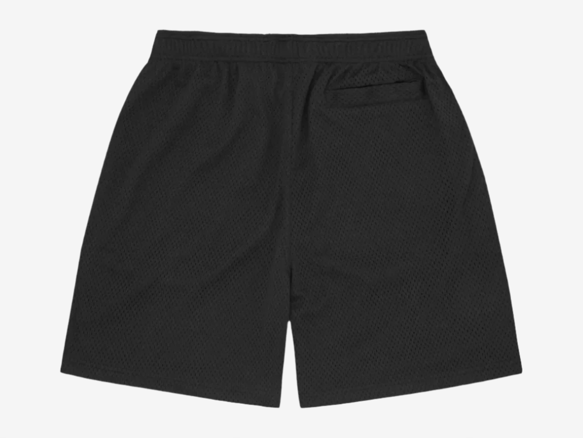 Corteiz Alcatraz Mesh Shorts Black White