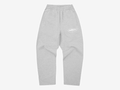 Corteiz Island Wide Leg Sweatpants Heather Grey