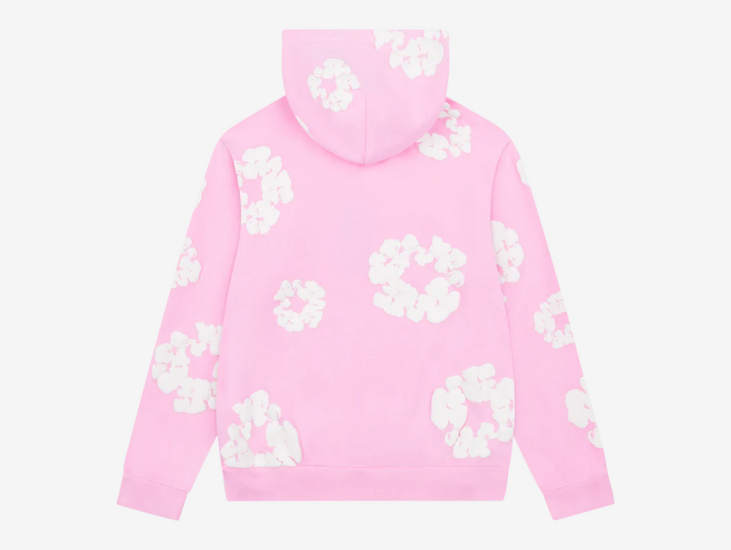 Denim Tears Cotton Wreath Hoodie Pink