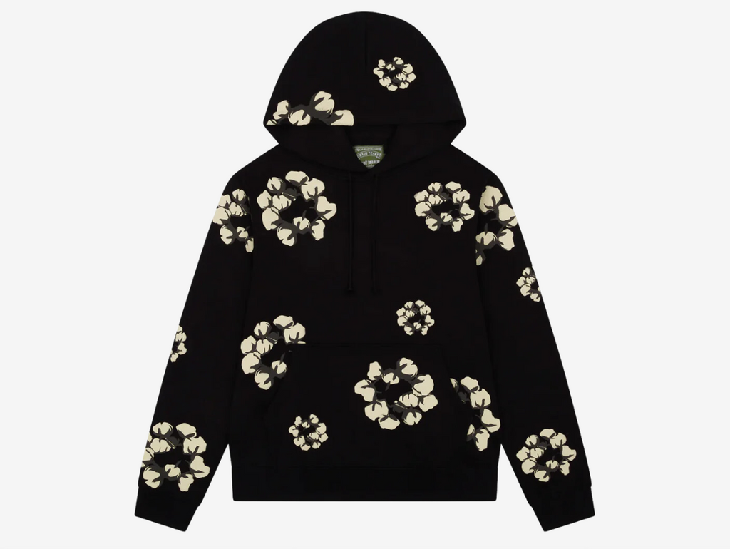 Denim Tears x CPFM Cactus Tears Wreath Hoodie Black