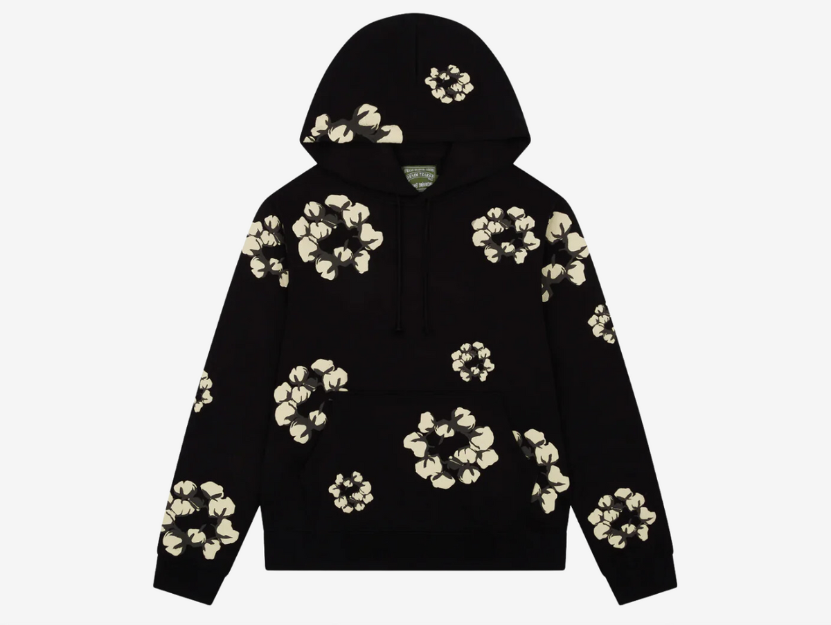 Denim Tears x CPFM Cactus Tears Wreath Hoodie Black