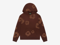 Denim Tears Cotton Wreath Hoodie Monochrome Brown