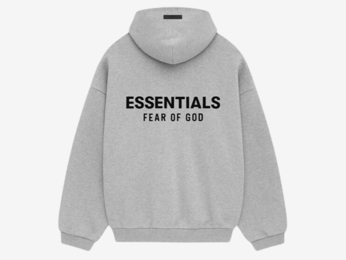 FOG Essentials Hoodie Light Heather Grey (FW24)